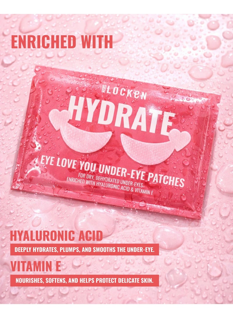 لوكين أي لوف يو  | لصقات لترطيب و تغذية منطقة تحت العين الجافة - Image 4